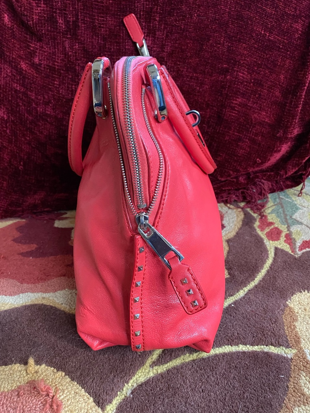 Marc Jacobs leather studded large handbag - NWOT - Picture 6 of 12